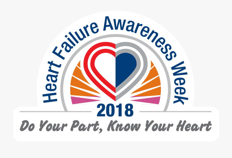 Heart Failure Week Society - Chronic Heart Failure Awareness, Transparent Clipart