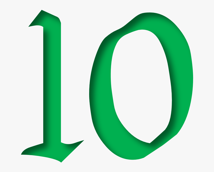 10 Number Png Picture, Transparent Clipart
