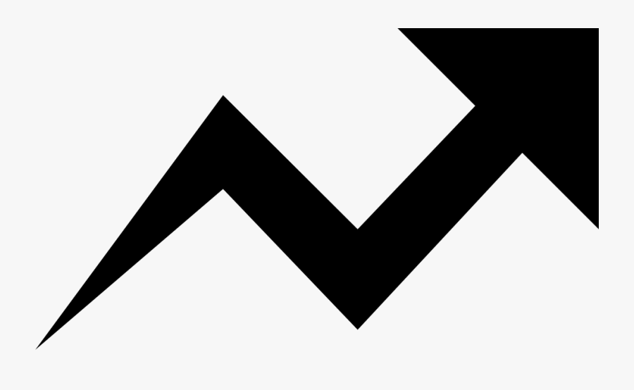 Graph Arrow Png - Graph Arrow Up Icon, Transparent Clipart