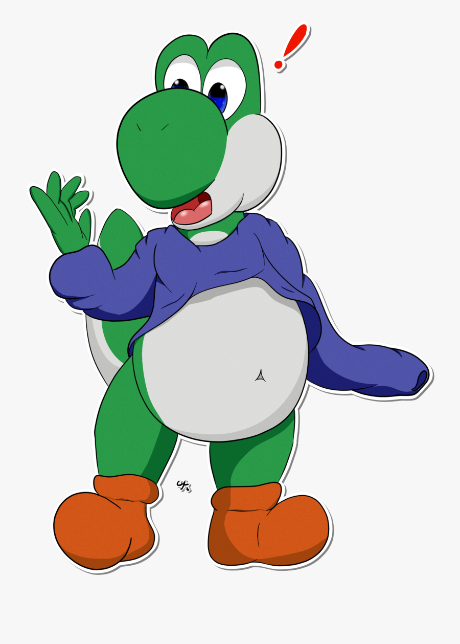 What If Jovial Was A Yoshi - Cartoon, Transparent Clipart