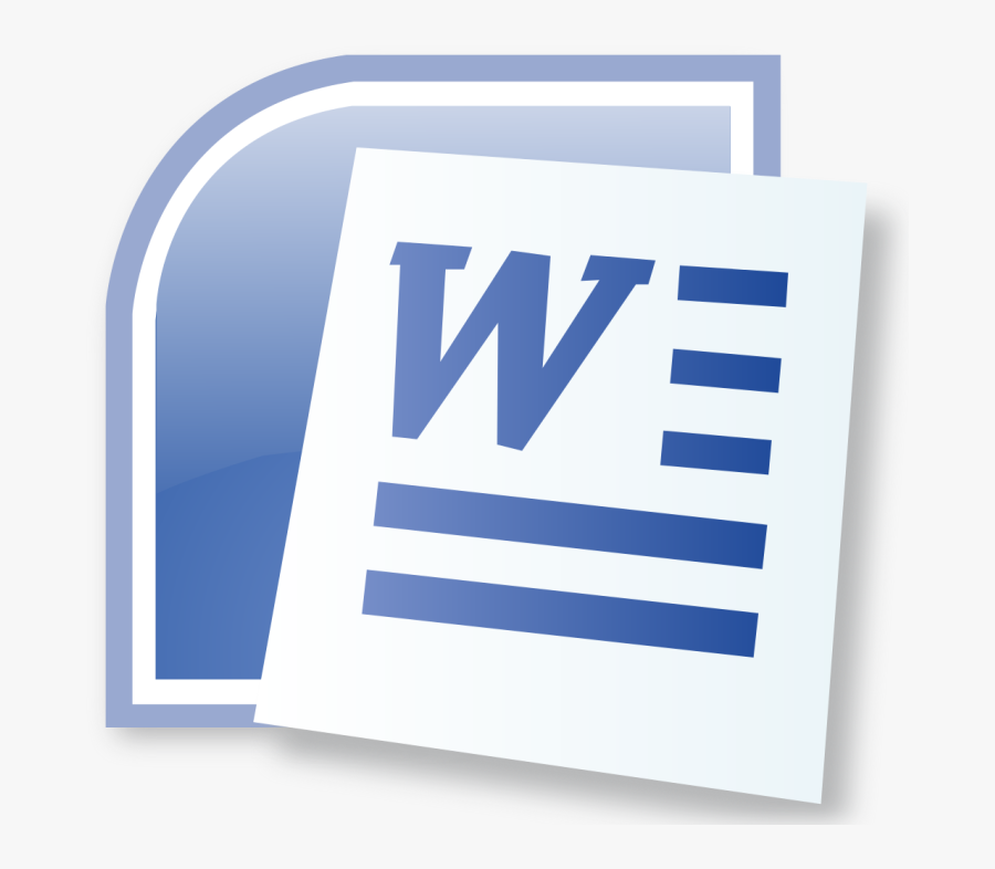 Clip Art Word Icon Clipart - Logo Microsoft Word Gif, Transparent Clipart