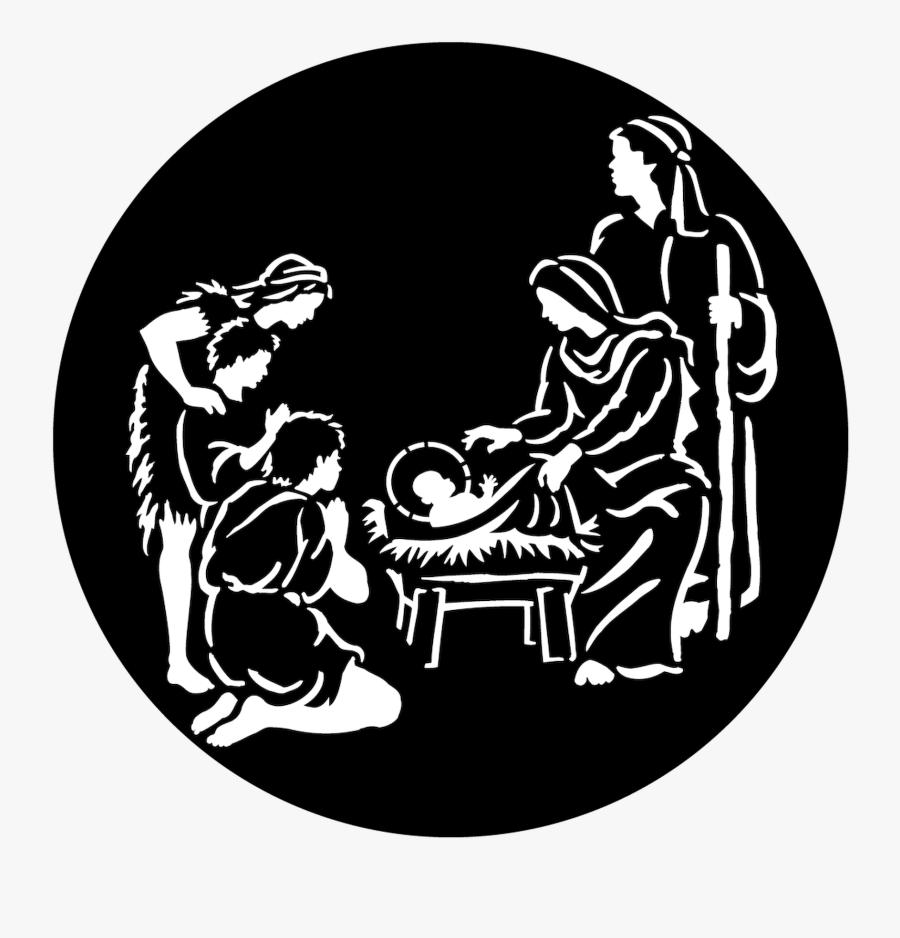 Nativity Scene, Transparent Clipart