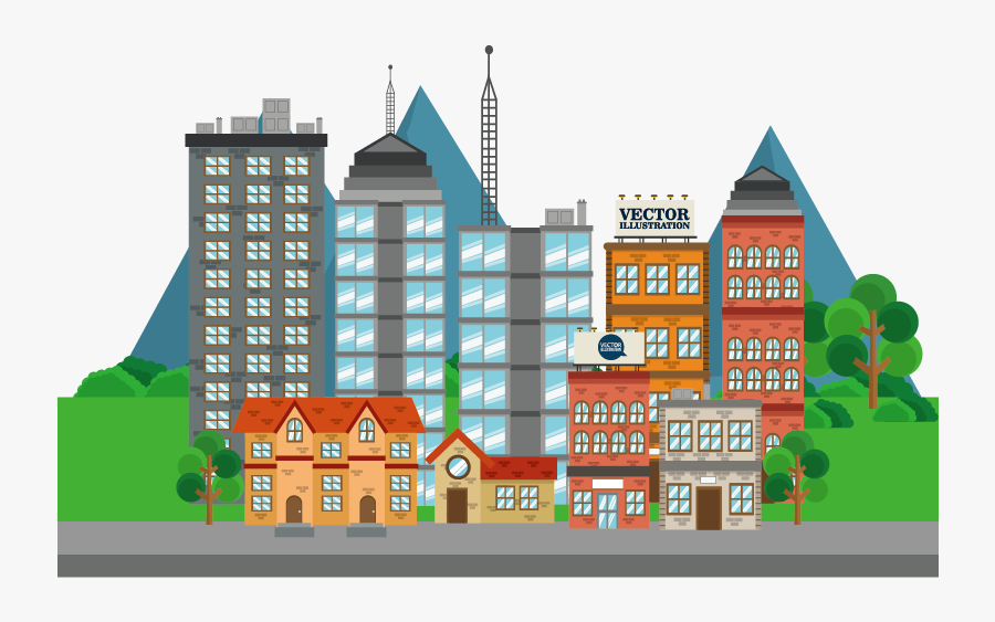 Transparent Destroyed House Clipart - Imagenes De Edificios En Png Animadas, Transparent Clipart