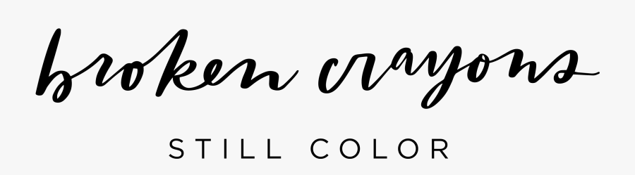 Broken Crayons Still Color Logo - Calligraphy, Transparent Clipart