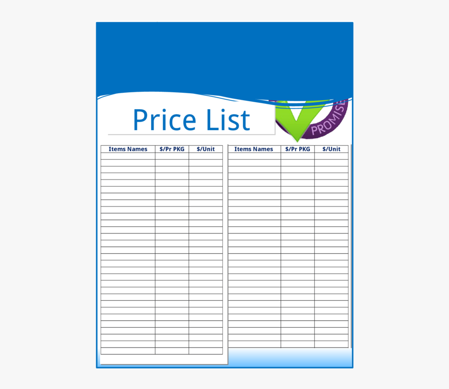 Clip Art Word Picture New Grad - Price List Template, Transparent Clipart