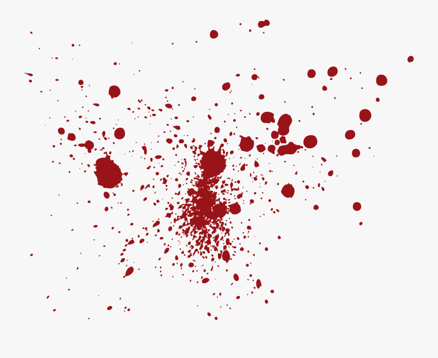 Transparent Png Blood Splatter Transparent, Transparent Clipart