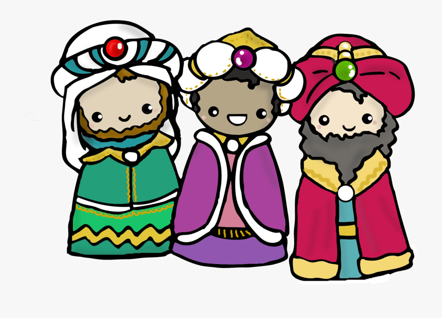 Reyes Magos Png - Dibujo Rosca De Reyes, Transparent Clipart