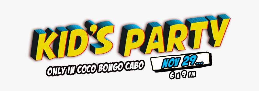 Kids Party - Graphic Design, Transparent Clipart