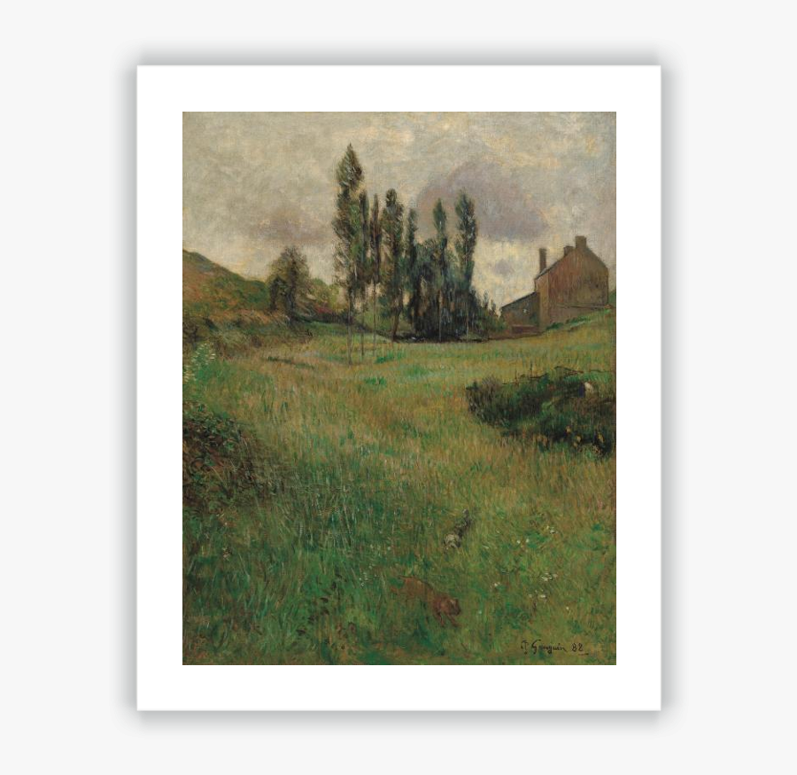 Perros Corriendo En El - Classic Field Painting, Transparent Clipart