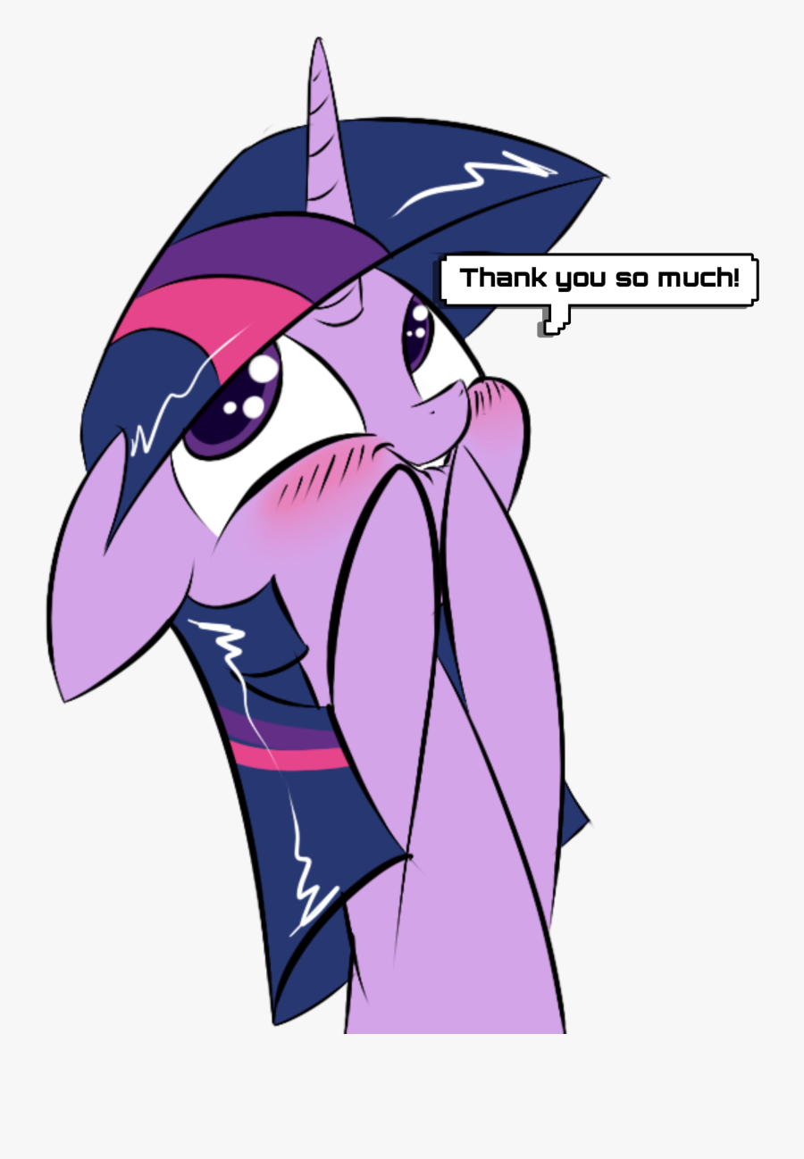 #thanks #thankyou #thankyou #thankyousomuch #mlp #mylittlepony - Twilight Sparkle Profile, Transparent Clipart