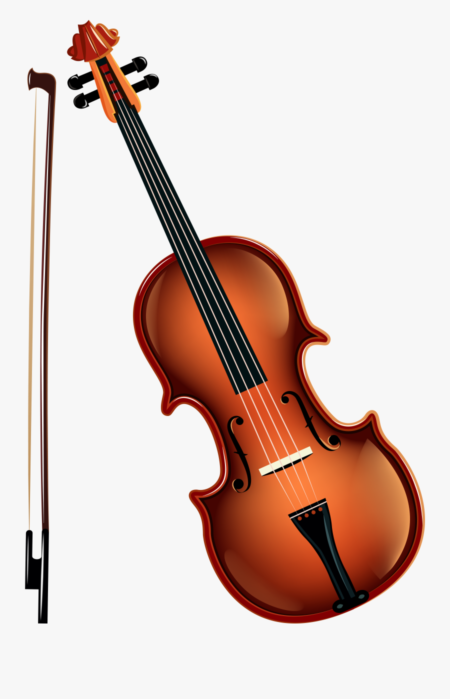 Clip Art Violin Clipart Png - Violin Png, Transparent Clipart