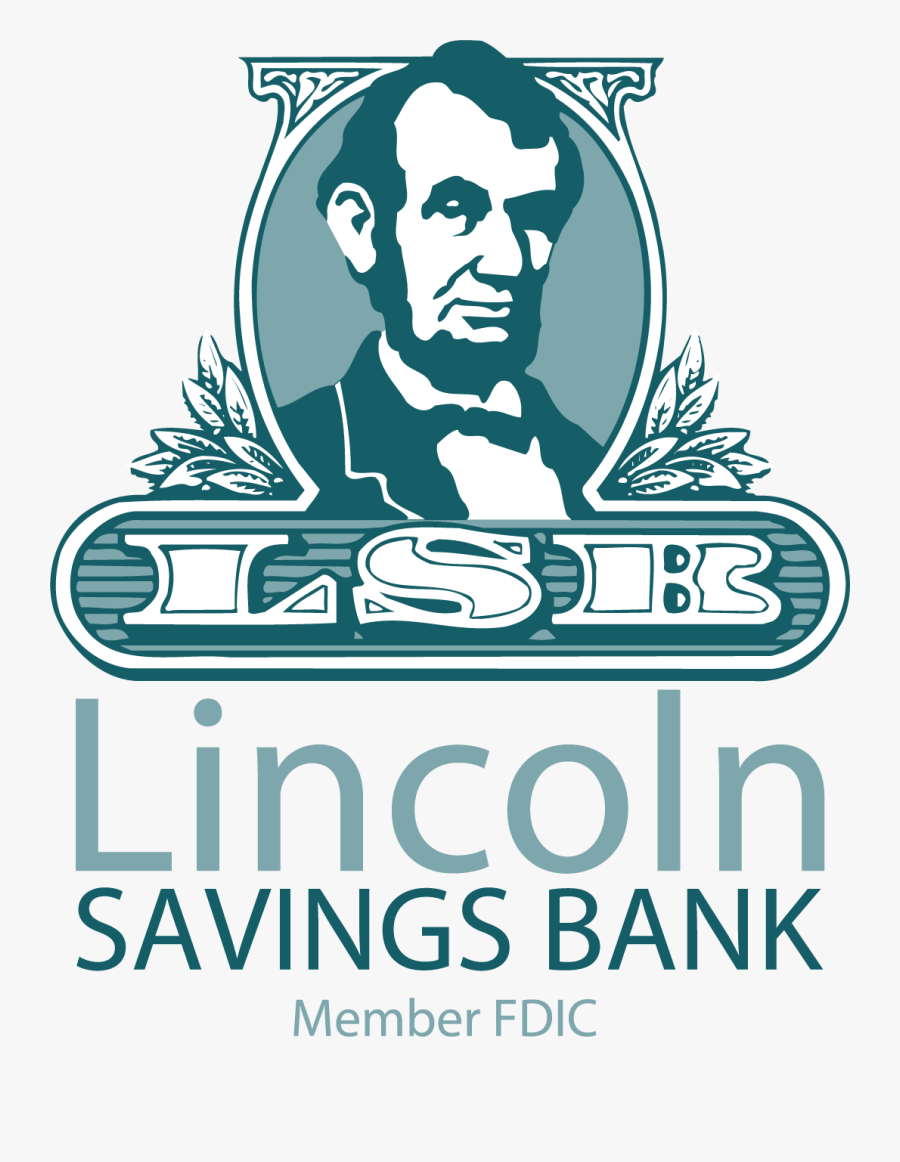 Lincoln Savings Bank Logo, Transparent Clipart