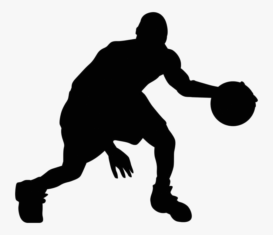 Jack Armstrong Or Leo Rautins - Basketball Silhouette Clipart, Transparent Clipart