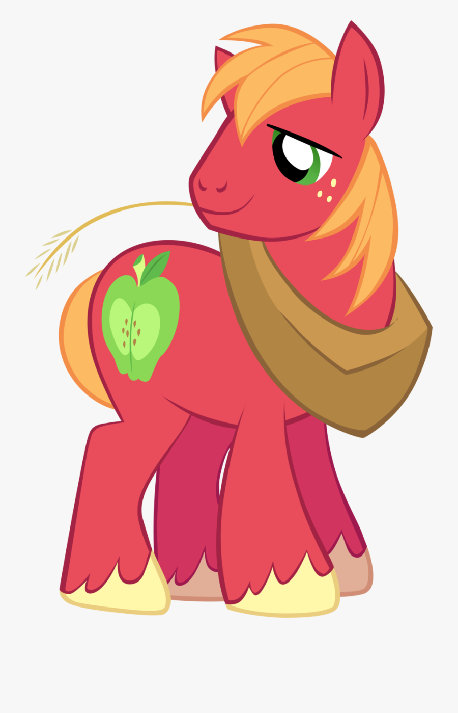 Big Mcintosh Applejack Twilight Sparkle Fluttershy - Mlp Big Macintosh, Transparent Clipart