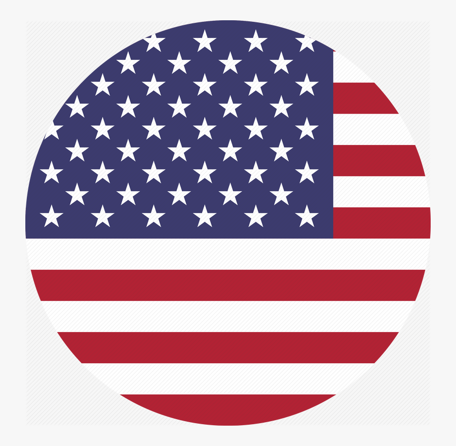Picture - Transparent Background Us Flag Icon, Transparent Clipart