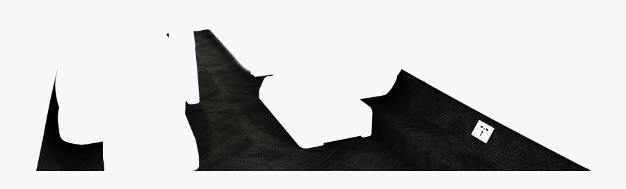 Transparent Plane Silhouette Png - Floor, Transparent Clipart
