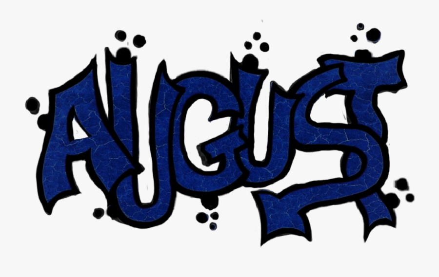 #august #month #months #monthofaugust #word #wordsmith, Transparent Clipart