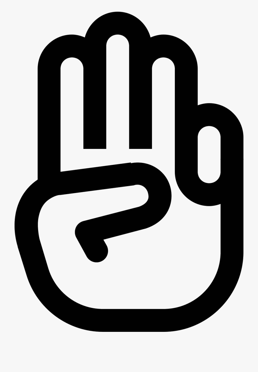 Knot Clipart Scout Salute - Seller Scouts, Transparent Clipart