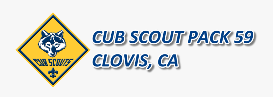 Clovis Pack 59 Cub Scouts - Electric Blue, Transparent Clipart