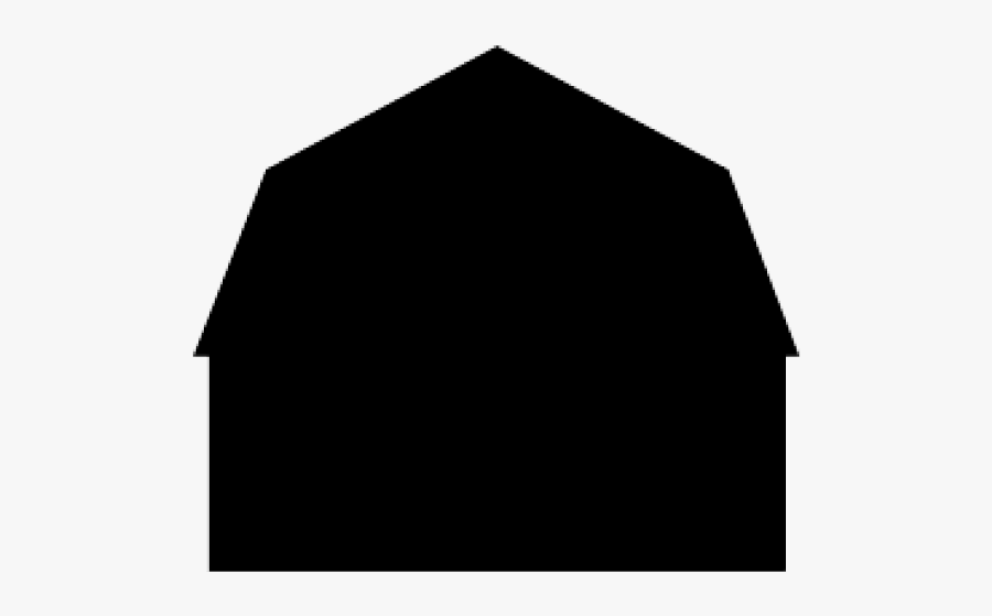 Barn Clipart Silhouette - House, Transparent Clipart