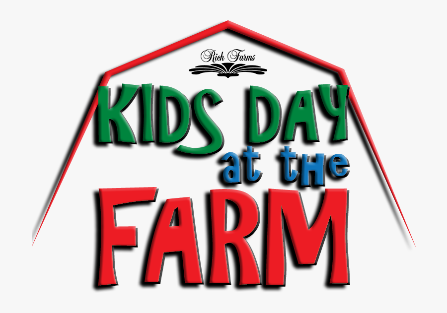 Kids Day At The Farm, Transparent Clipart
