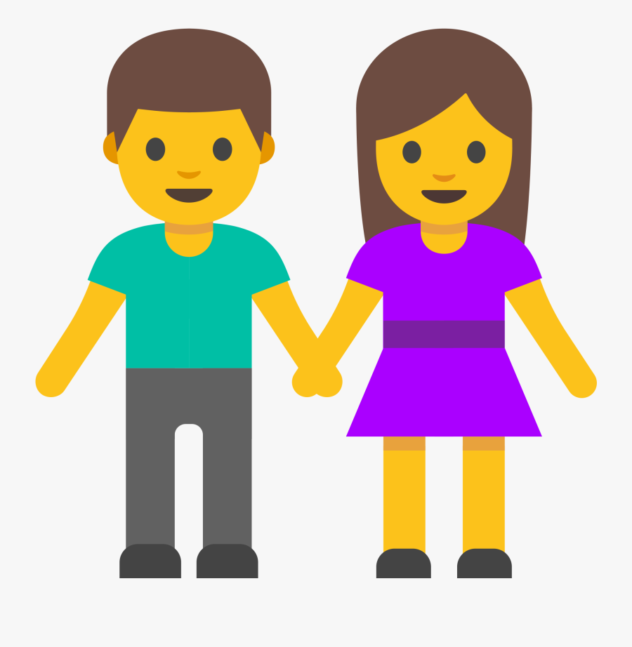 Good Habits Combing Hair - Couple Emoji Png, Transparent Clipart