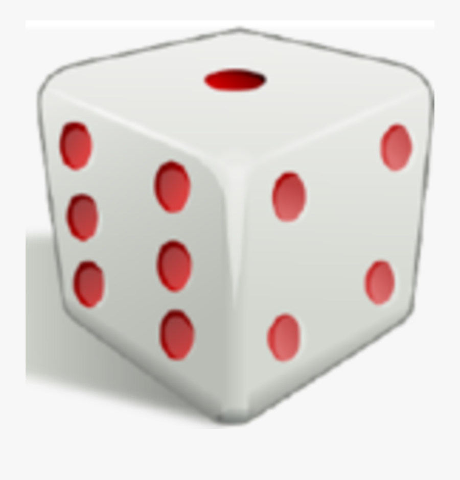 Rolling A Die And A Coin, Transparent Clipart