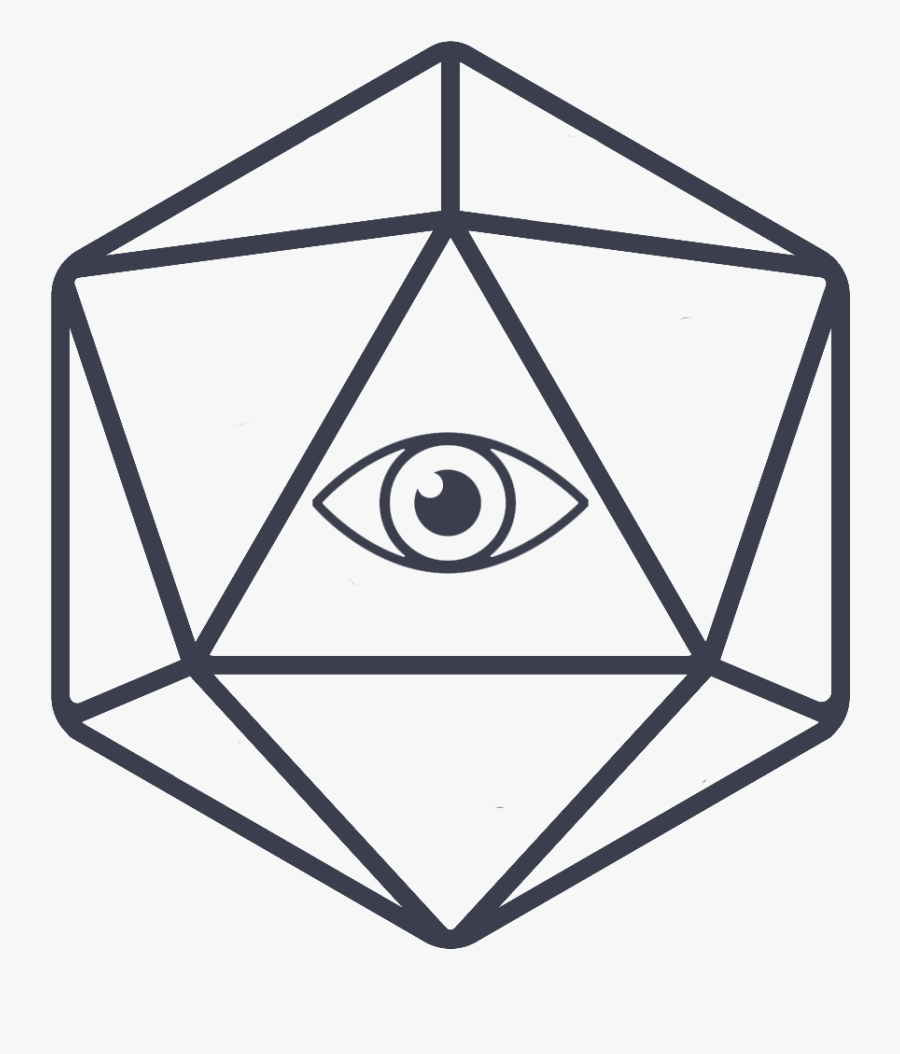 Transparent Funhaus Png - 20 Sided Dice Clipart, Transparent Clipart