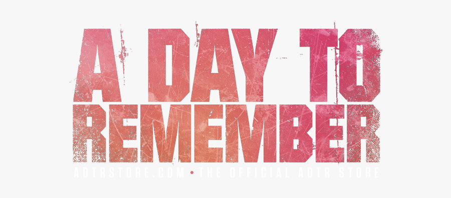 Merch Official Online Store - Day To Remember Band Logo Png, Transparent Clipart