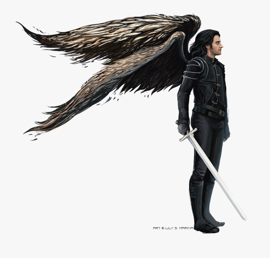 Fallen Angel Guy Of Gisbourne - Guy Of Gisborne Fan Art, Transparent Clipart