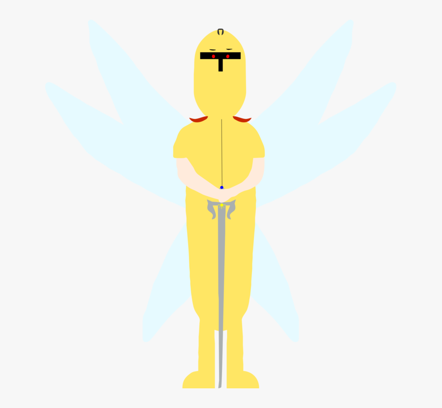 Standing,art,angel - Cartoon, Transparent Clipart
