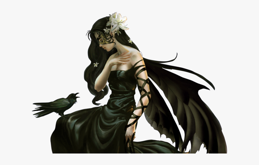 Fantasy Angel Hd - Sad Fairies, Transparent Clipart