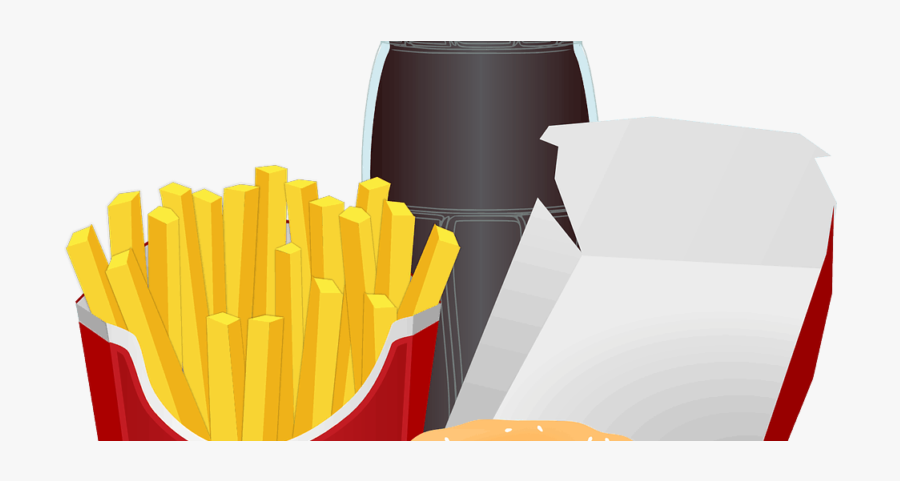 Curbing Binge Eating - Transparent Background Fast Food Clipart, Transparent Clipart
