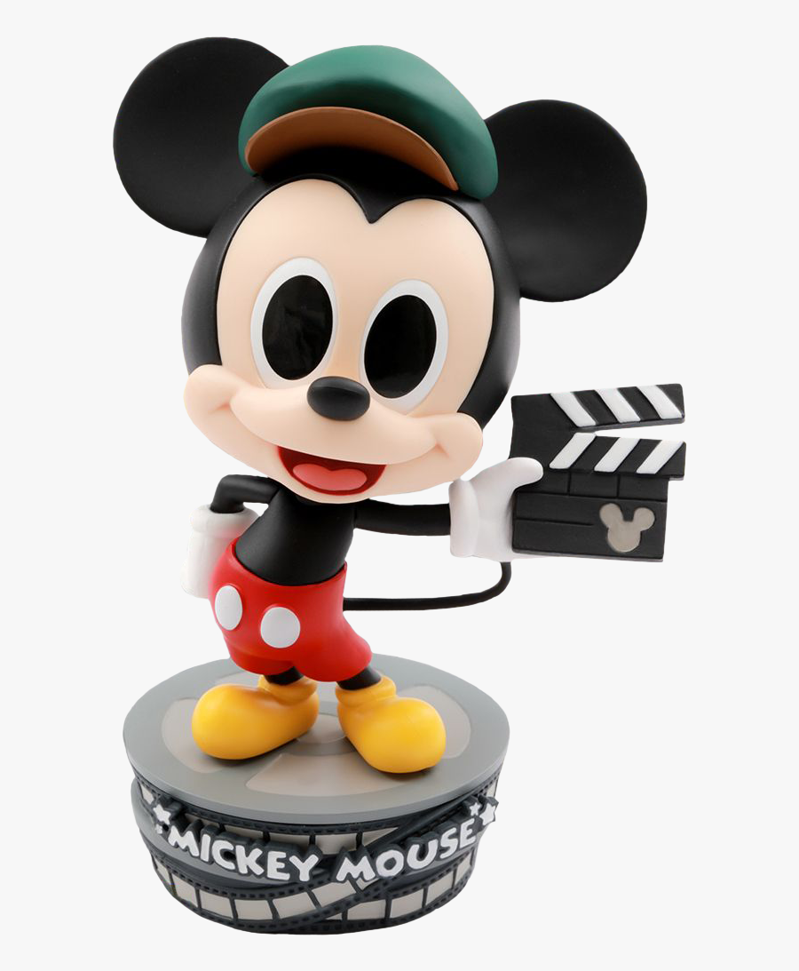 Director Mickey Mouse 90th Anniversary Cosbaby Clipart - Hot Toys, Transparent Clipart