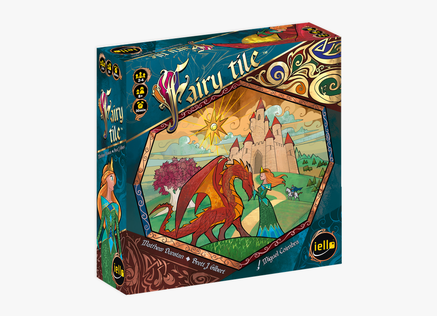 Fairy Tile Game - Fairy Tile Board Game Iello, Transparent Clipart