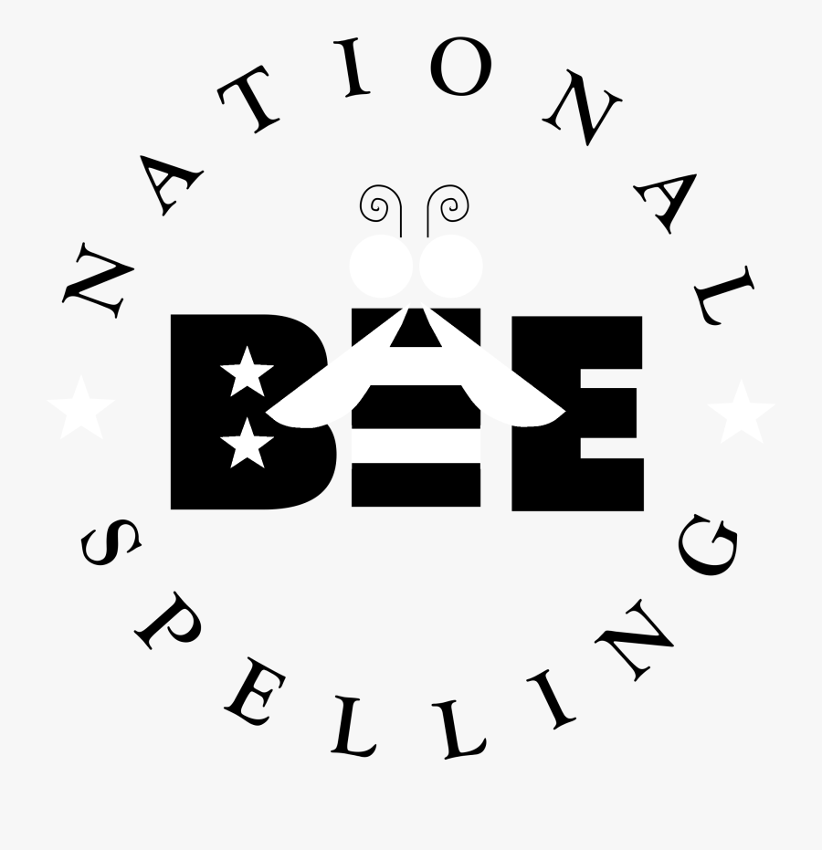 Scripps Howard National Spelling Bee Logo Black And - National Spelling Bee Clipart, Transparent Clipart