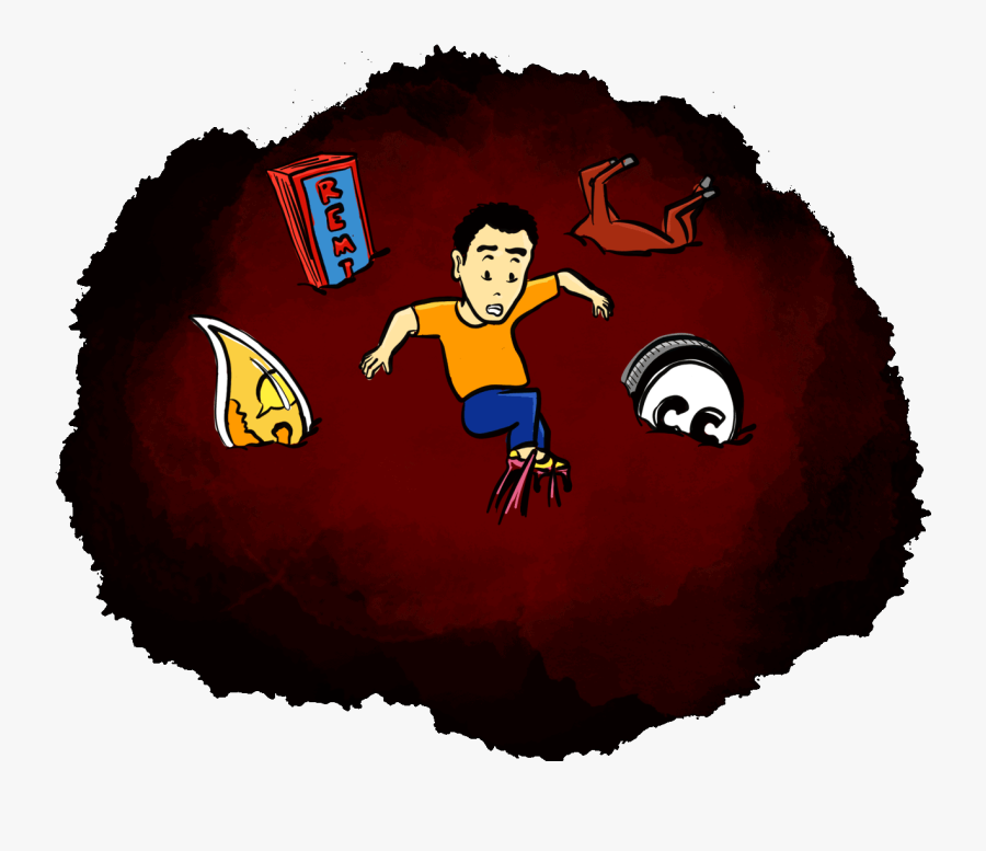 Me In The Gooey Swamp Of Remixing Illustration - Cartoon, Transparent Clipart