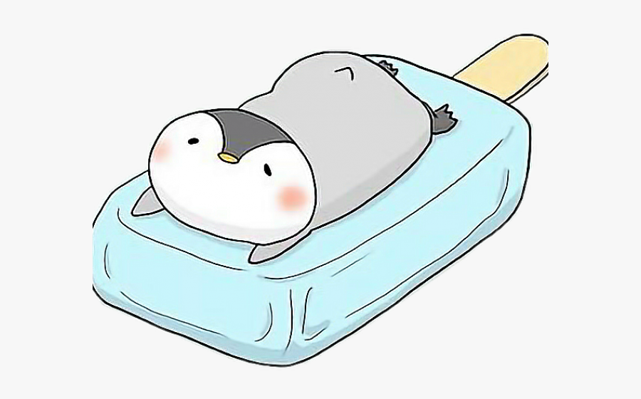 Drawn Penguin Kawaii Penguin - Kawaii Penguins Drawing, Transparent Clipart