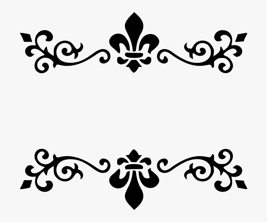 Stencil Decorative Arts - Png Ornament Decorative, Transparent Clipart