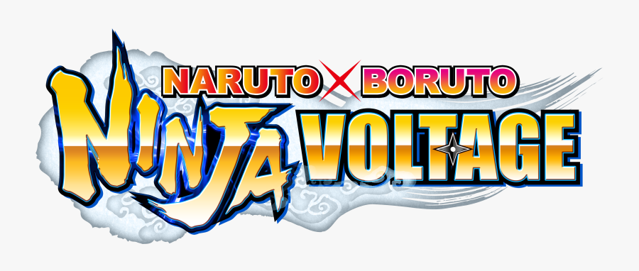 1st Anniversary Celebration - Naruto X Boruto Ninja Voltage Logo, Transparent Clipart