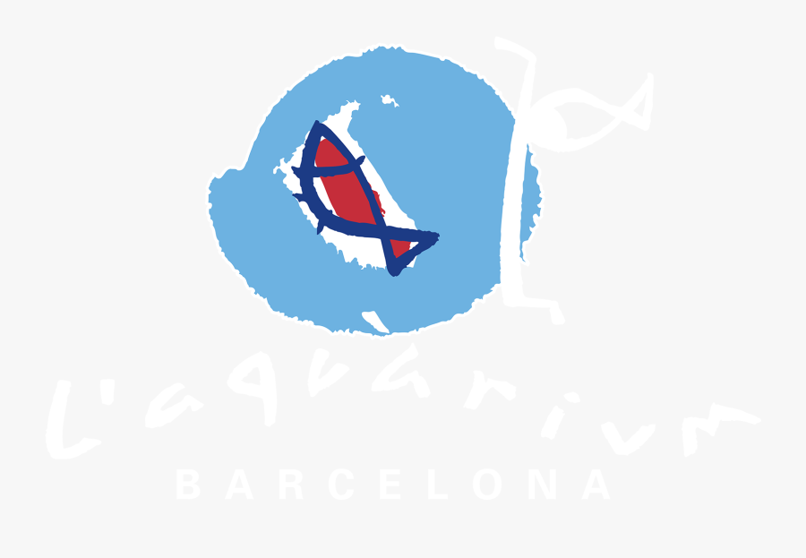 Aquarium Barcelona Logo, Transparent Clipart