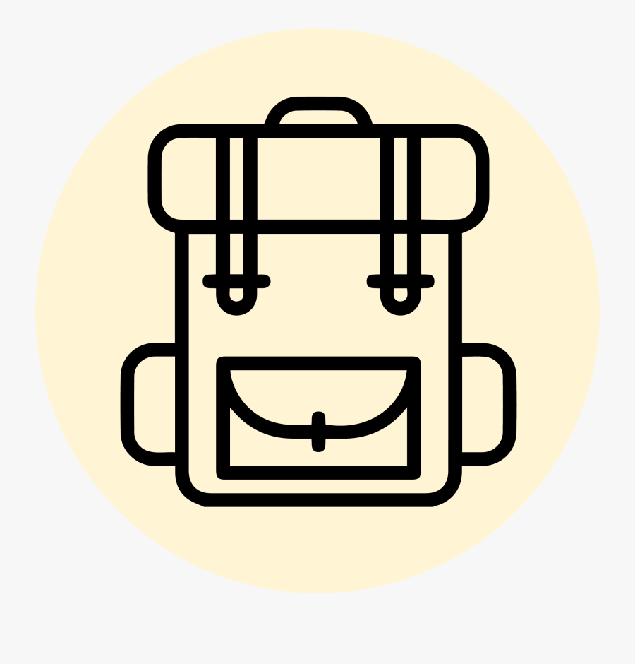 Backpacking Packs Clip Art, Transparent Clipart