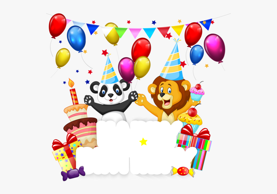 Happy Birthday Cake Cartoon, Transparent Clipart