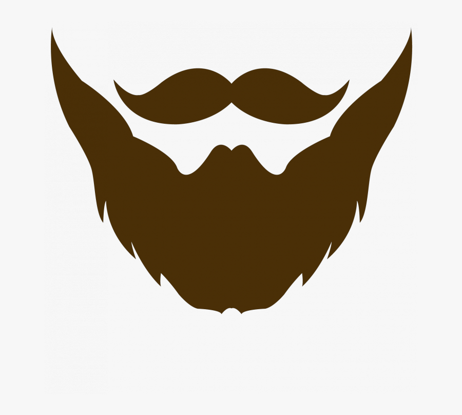 Medium Size Of How To Draw A Mustache With Eyeliner - Transparent Beard Logo, Transparent Clipart