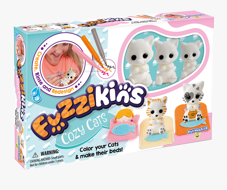 Fuzzikins Cats, Transparent Clipart