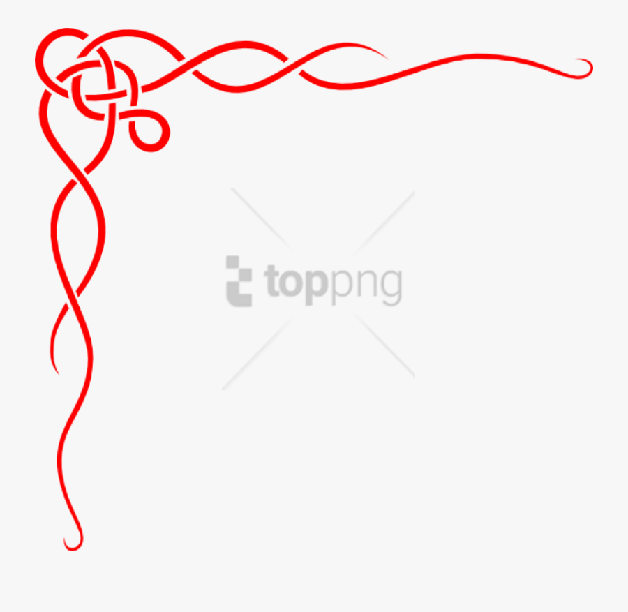 Christmas Ribbon Scroll Clipart - Black And White Vines Clip Art, Transparent Clipart