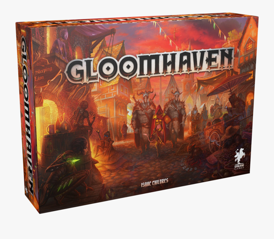 Clip Art Revised Edition Board Game - Dungeons And Dragons Gloomhaven, Transparent Clipart