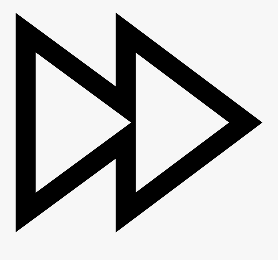 Transparent Png Web Icons - Fast Forward Icon Transparent, Transparent Clipart