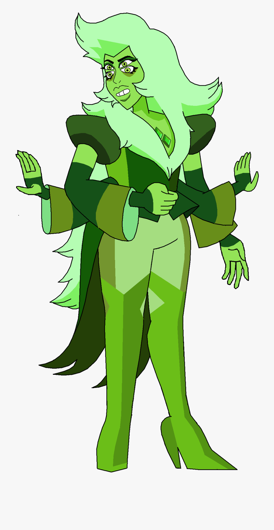 Transparent Thumbs Pointing To Self Clipart - Diamond Fusions Steven Universe, Transparent Clipart