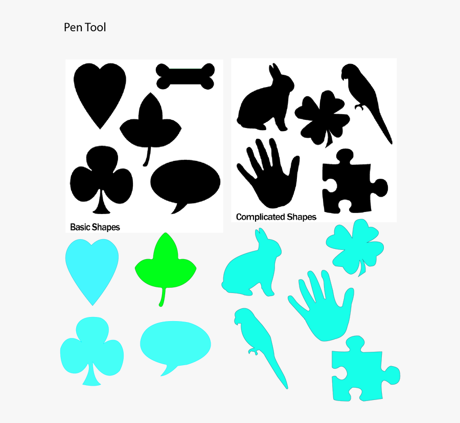 Sakshi S Portfolio Pause - Beginner Pen Tool Practice, Transparent Clipart